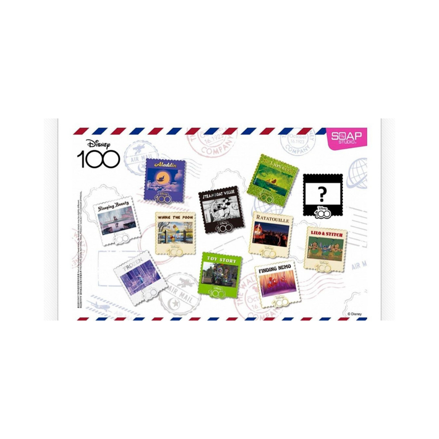 Soap Studio Disney 100th Anniversary Metal Badge Holder (First Edition) (Original box of 10 pieces)