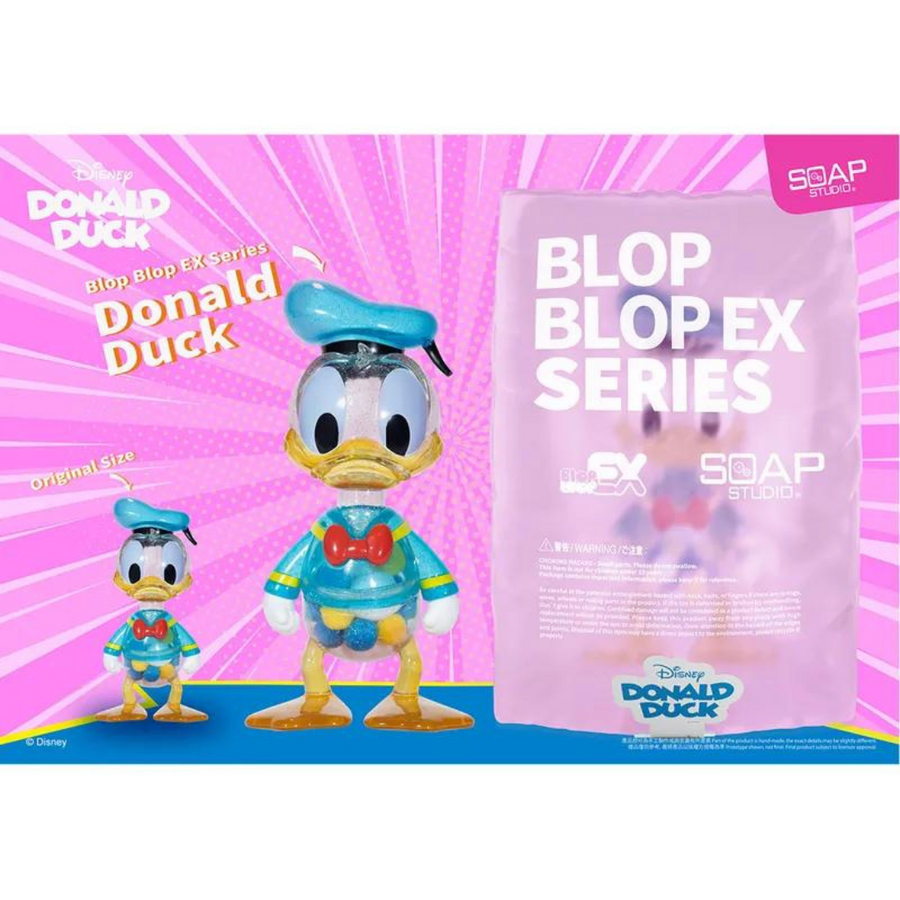 Soap Studio Disney Donald Duck 200% Blop Blop Series Doll