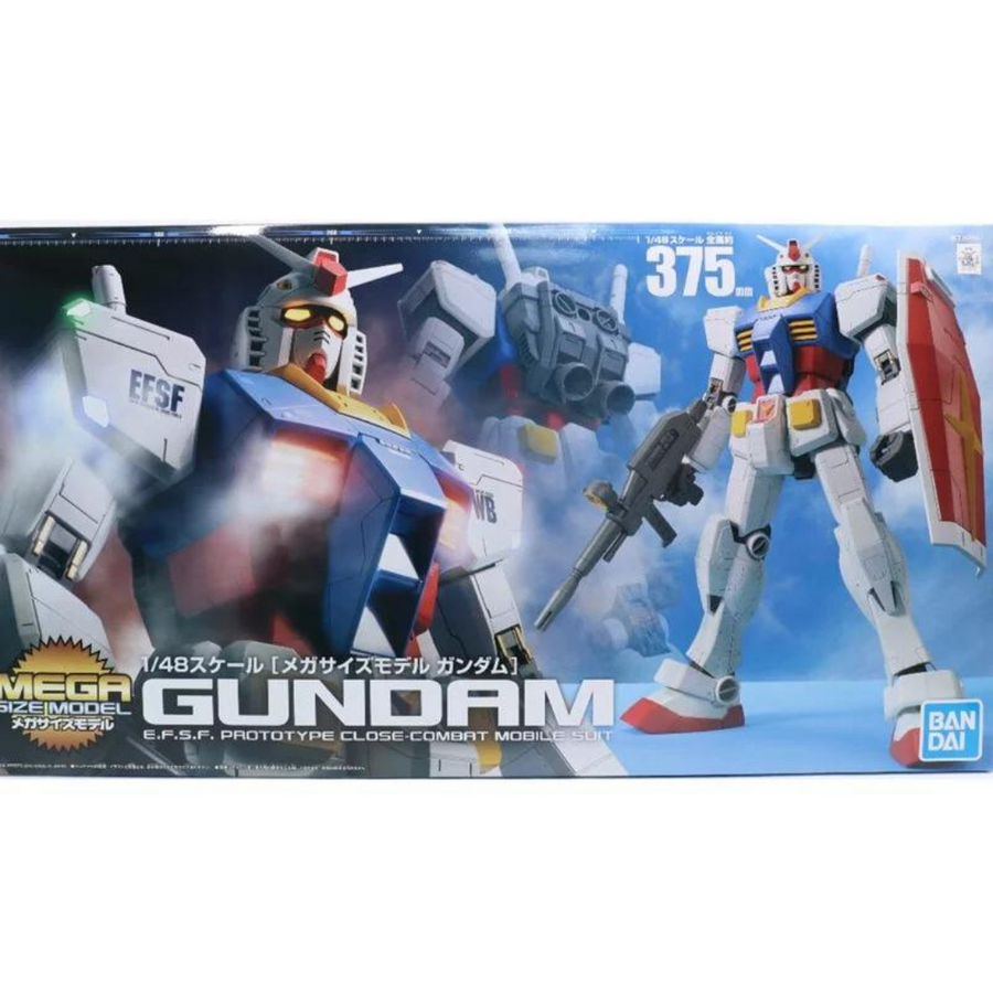 Bandai MEGA SIZE MODEL 1/48 RX-78-2 Gundam "Mobile Suit Gundam"