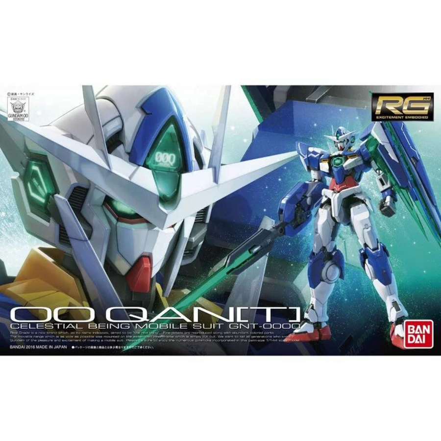 Bandai RG 021 1/144 Quantum Type OO Gundam "Mobile Suit Gundam 00"