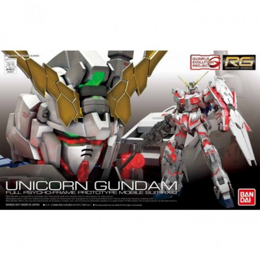 Bandai RG 025 1/144 Unicorn Gundam "Mobile Suit Gundam UC"