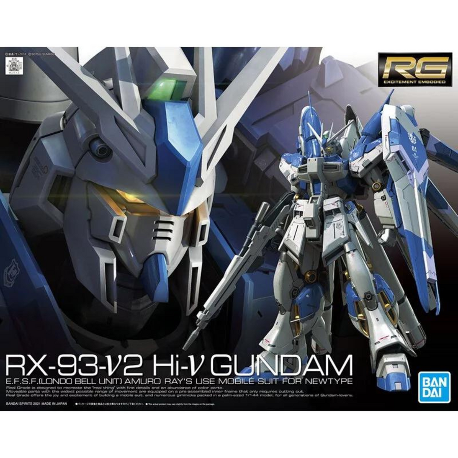 Bandai RG 1/144 Nu高達《機動戰士高達：馬沙之反擊》