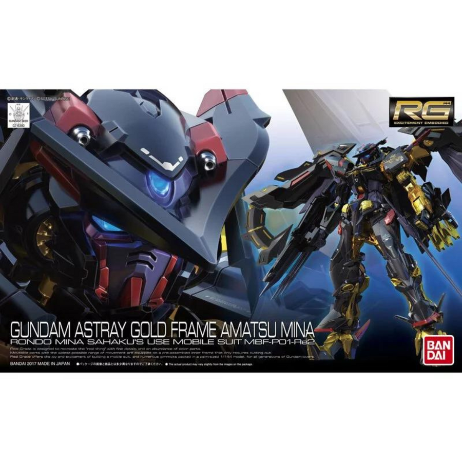 Bandai RG 1/144 Misty Gundam Golden Machine Tenmina Exclusive Machine "Mobile Suit Gundam SEED DESTINY"