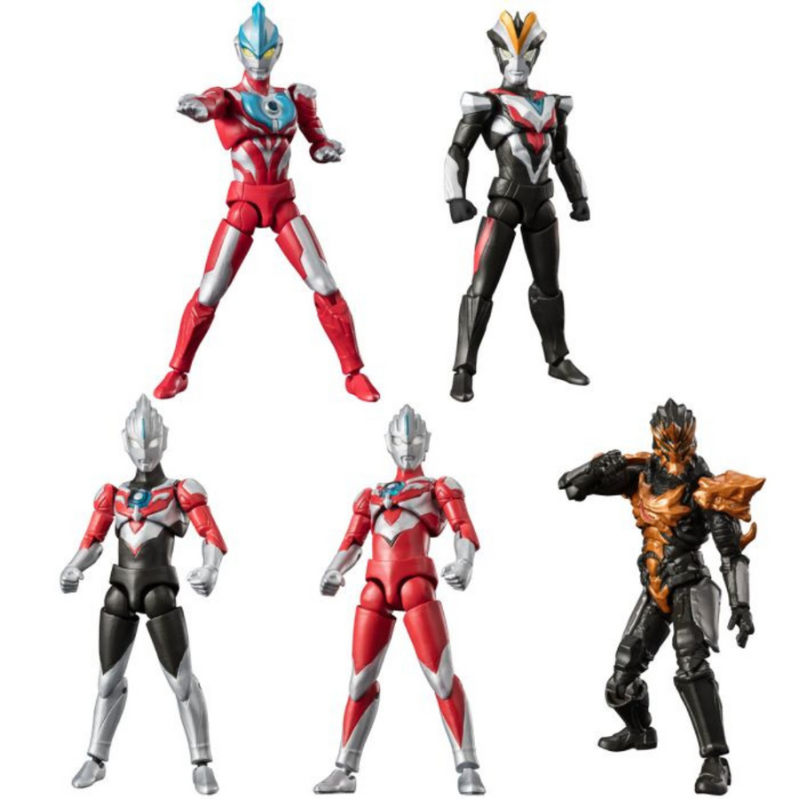 Bandai Food Toy Super Action α Superman 8 (10 pieces in 1 box) "Ultraman"