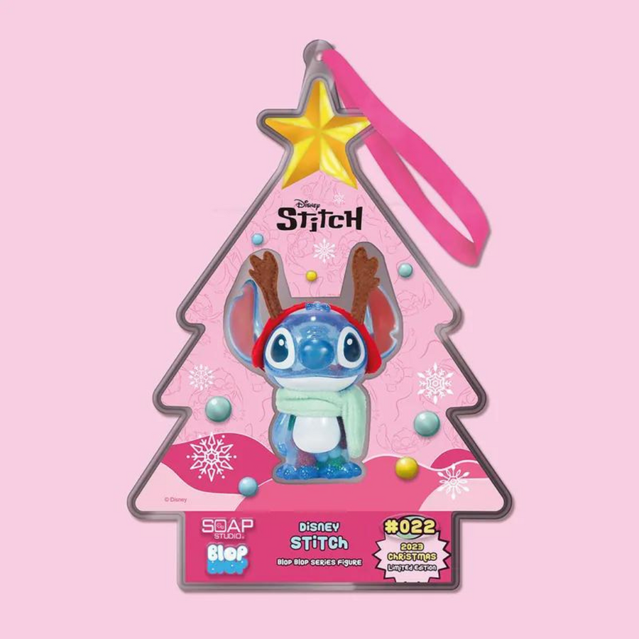 Soap Studio Disney Stitch Blop Blop Series Dolls (2023 Christmas Limited Edition)