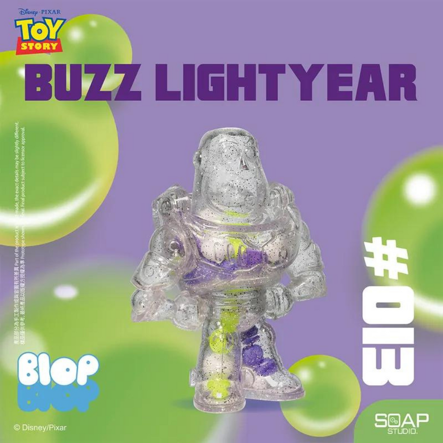 Soap Studio Disney Buzz Lightyear Blop Blop Series Dolls