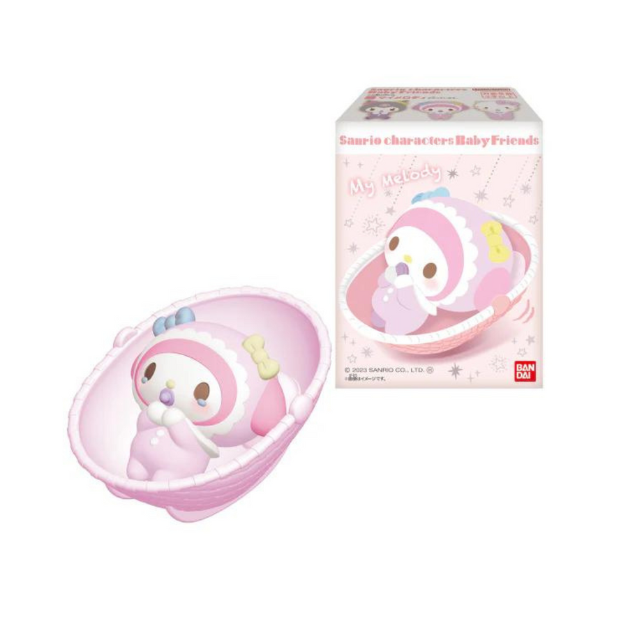 Bandai Food SANRIO Character BB Cradle Decoration (Original Box of 12 Boxes)
