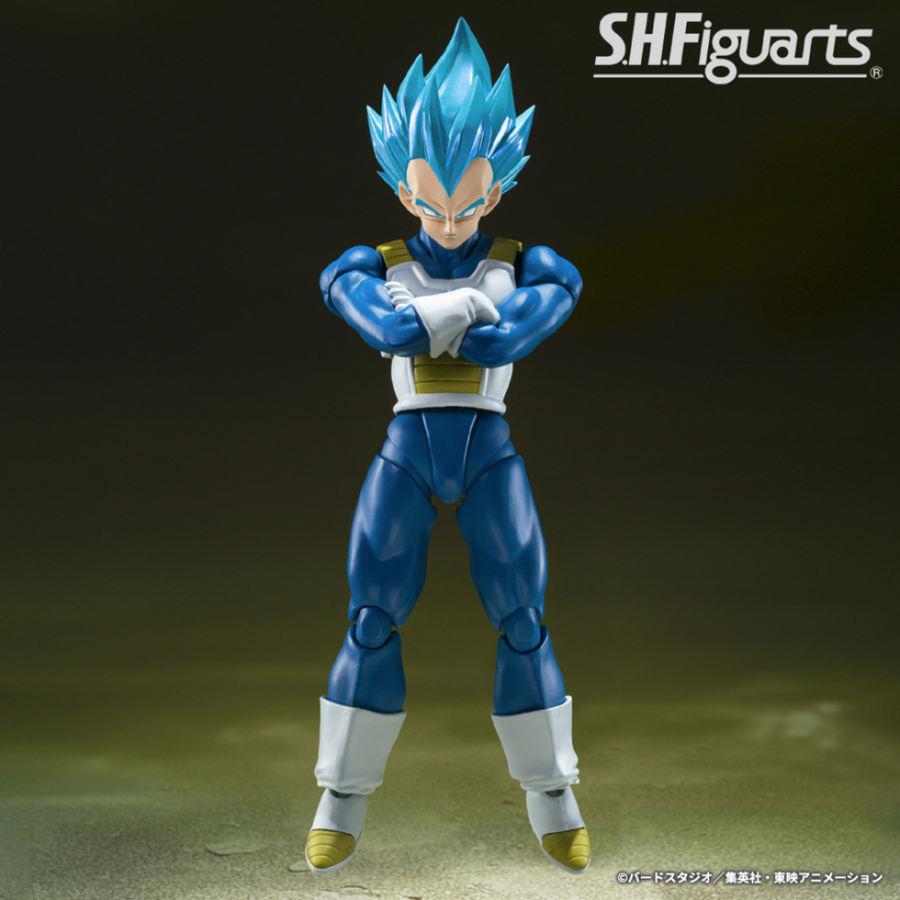 Bandai SHFiguarts "Dragon Ball Super Super Sayan God" Super Sayan Bandai-The Pride of the Unwavering Sayan-