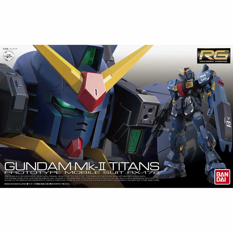 Bandai RG 1/144 Gundam MK-II Titans "Mobile Suit Z Gundam"