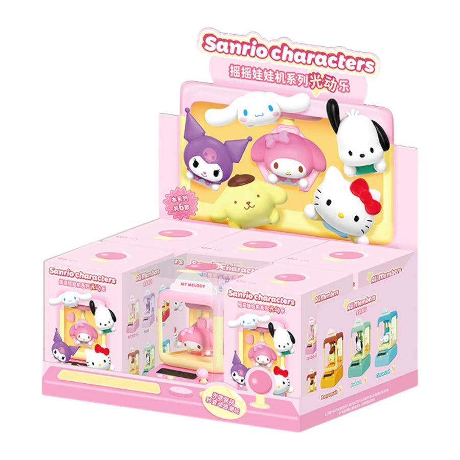 Sanrio characters 搖搖娃娃機系列光動樂 (原盒6盒)