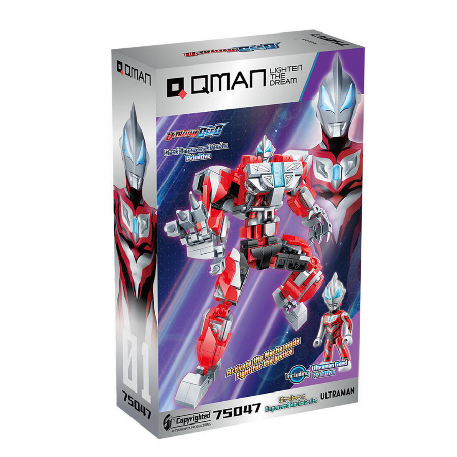 Qman Diga enhanced mecha superman Oldman
