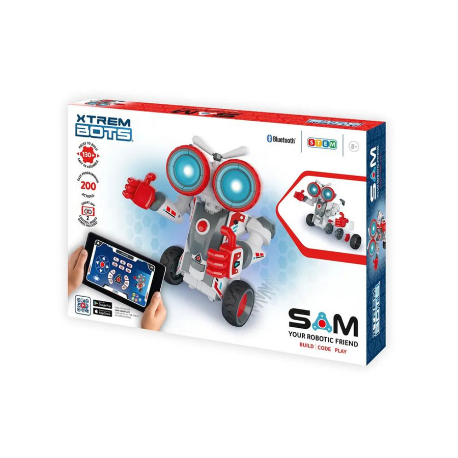 XTREM-BOTS 搖控機械人系列-組裝程式機器人 SAM