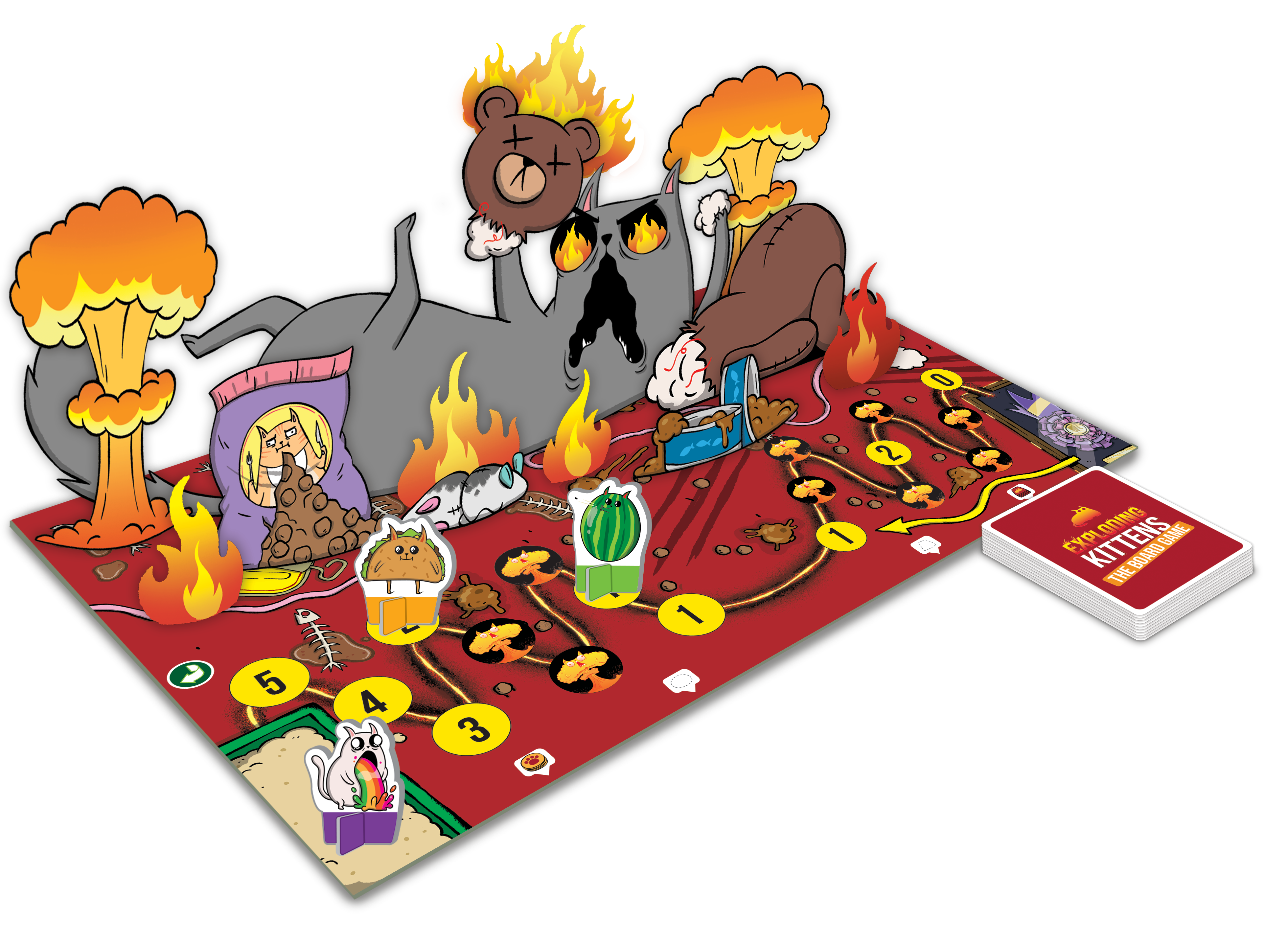 爆炸貓桌遊 - 中文版