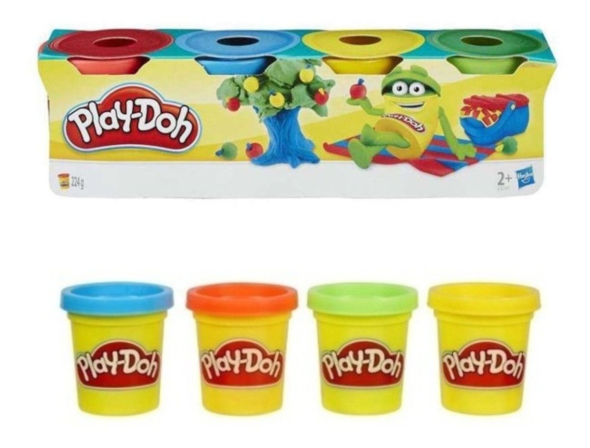 Play-Doh 四罐迷你組 泥膠