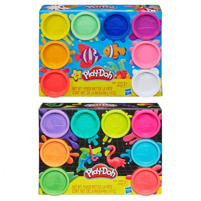 Play-Doh 8色組泥膠