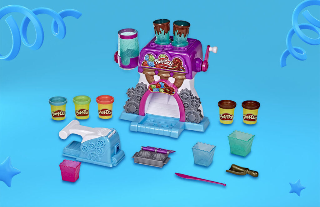 Play-Doh Xiaozhiyi Series Candy Factory Toy Set Toy-let