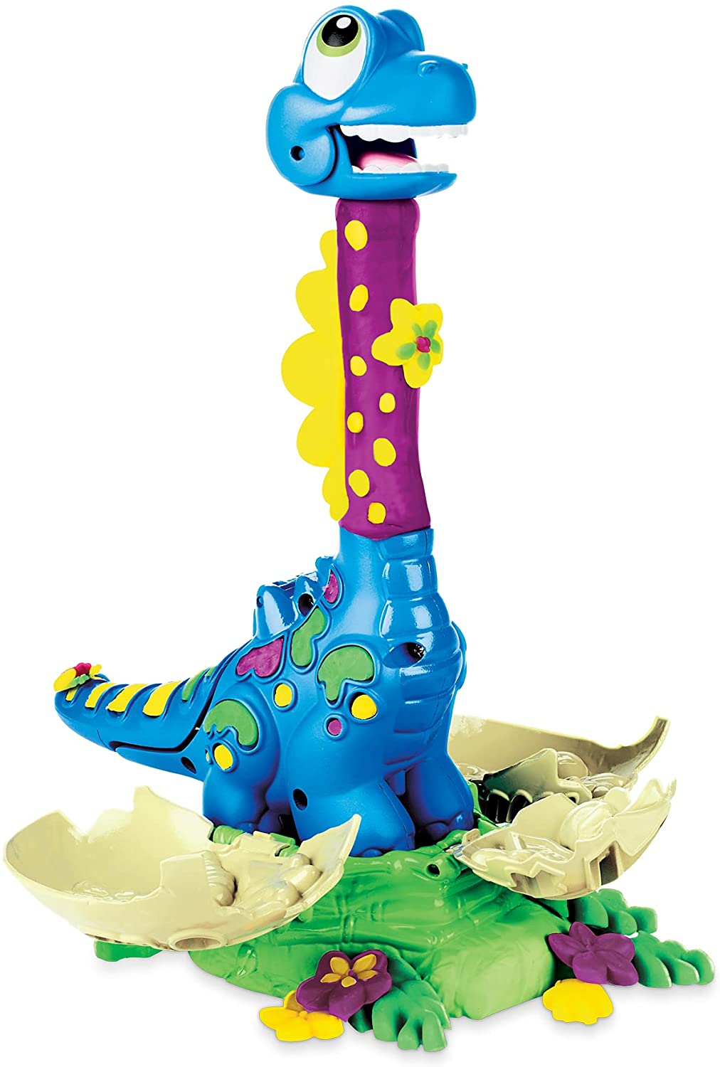 Play-Doh Slime Ghost Saliva Dinosaur Troop Fast Tall Brontosaurus Mud Glue Set