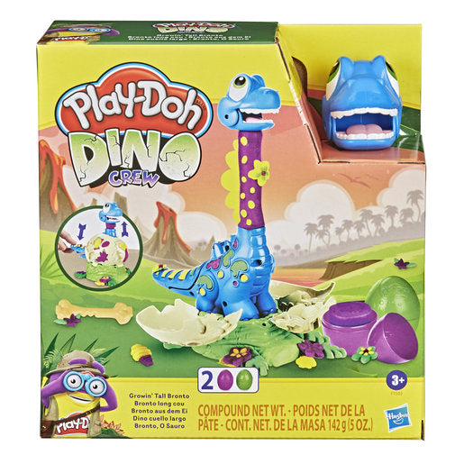 Play-Doh Slime Ghost Saliva Dinosaur Troop Fast Tall Brontosaurus Mud Glue Set