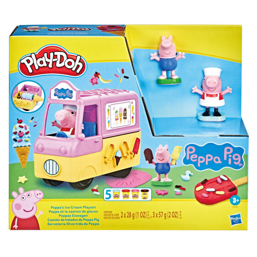 Play-Doh Peppa Pig 雪糕車玩具套裝