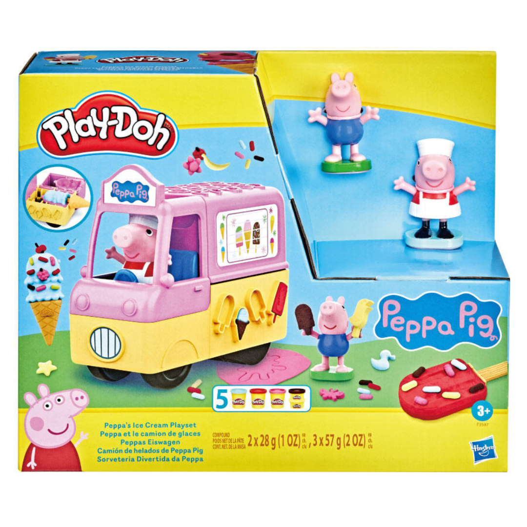 Play-Doh Peppa Pig 雪糕車玩具套裝