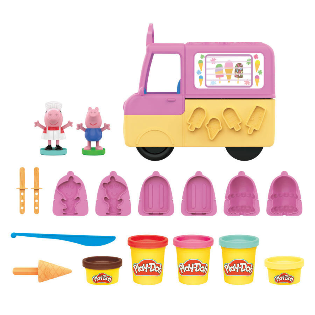 Play-Doh Peppa Pig 雪糕車玩具套裝