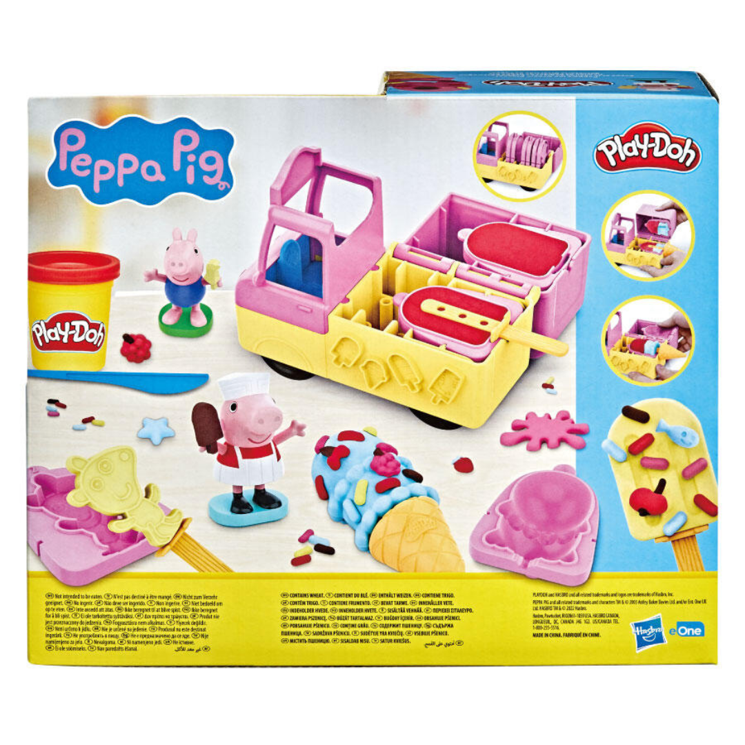 Play-Doh Peppa Pig 雪糕車玩具套裝