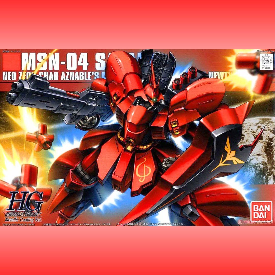 Bandai HGUC 1/144 Sashabi (Metal Painted Special Edition) Mobile Suit  Gundam Masa's Counterattack