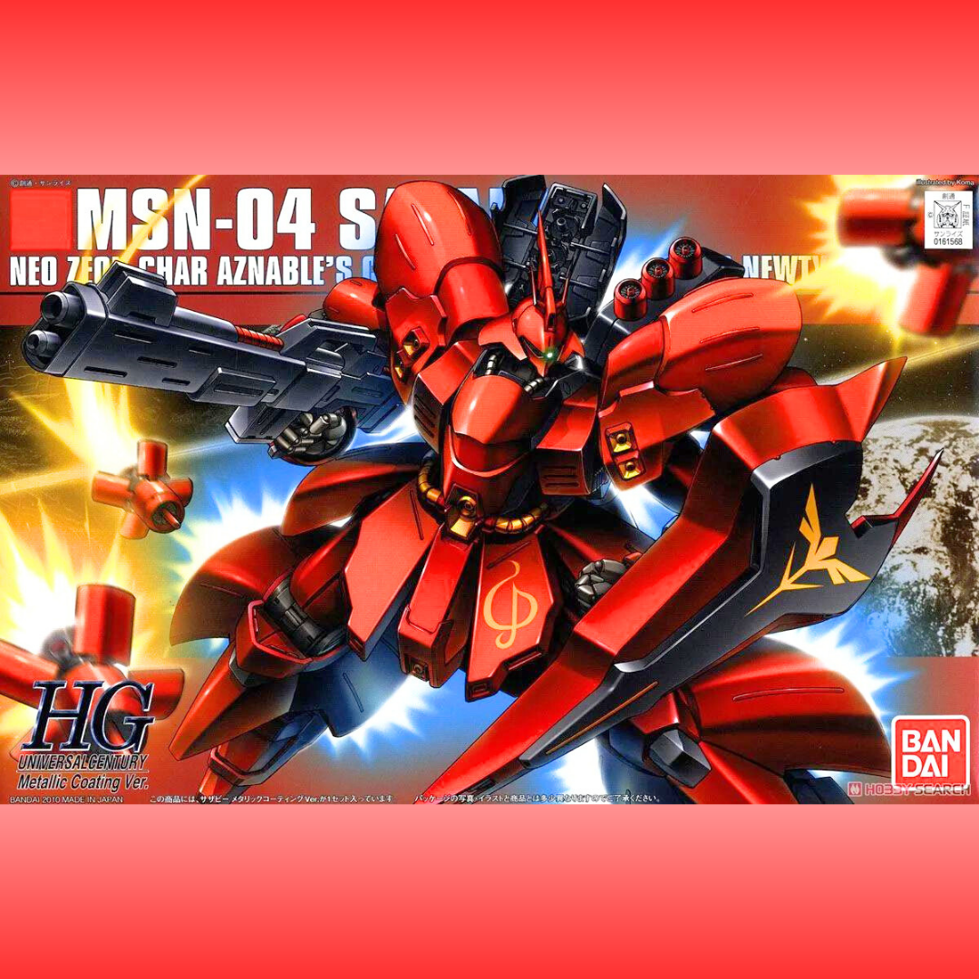 Bandai HGUC 1/144 Sashabi (Metal Painted Special Edition) Mobile Suit Gundam Masa's Counterattack