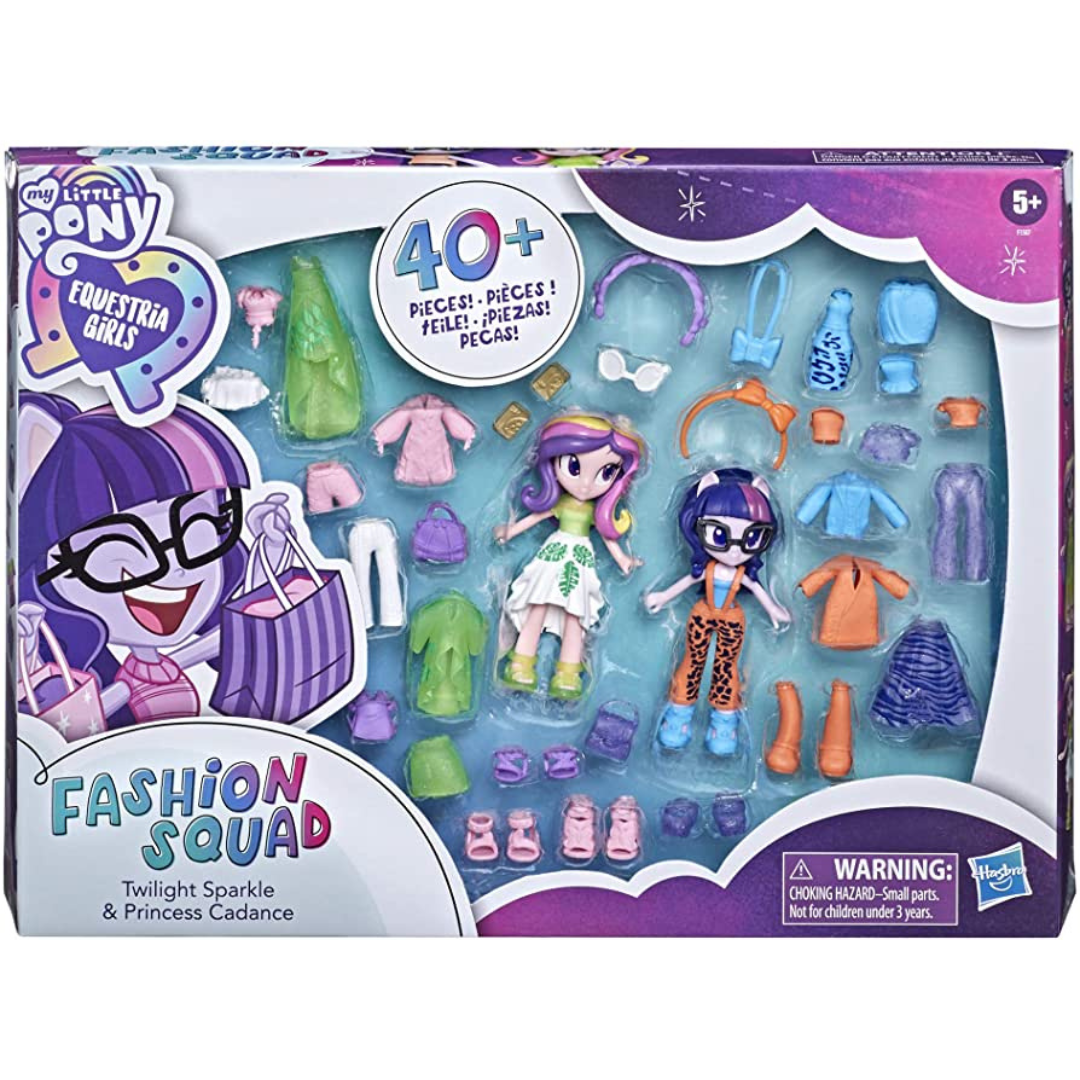 My little pony Equestria Girls Fashionable Friends Pinkie Pie and Mint Mini Figure Toy Set