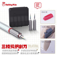 (Tools) MiaoJiang HMK-0 7 Lightweight Grating Knife Push Handle