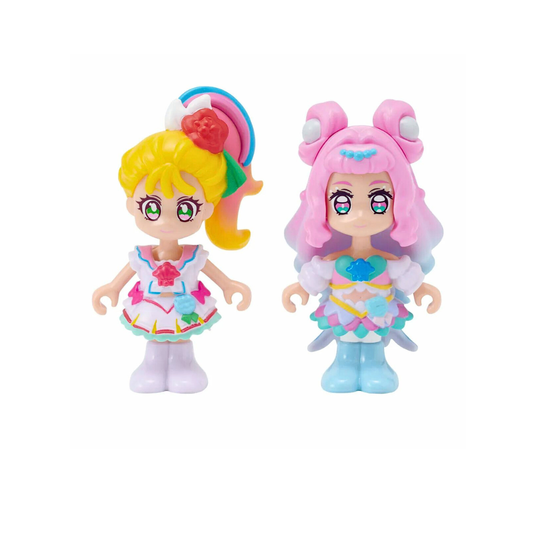 PreCure 20th Anniversary Series: Transformation Plastic Figure-Summer Angel &amp; Mermaid Angel