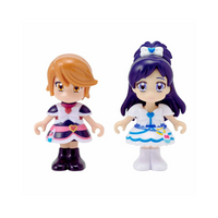 PreCure 20th Anniversary Series: Transformation Plastic Figure-Dark Angel &amp; Snow Angel