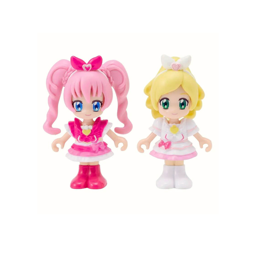 PreCure 20th Anniversary Series: Transformation Plastic Figure-Melody Angel &amp; Rhythm Angel