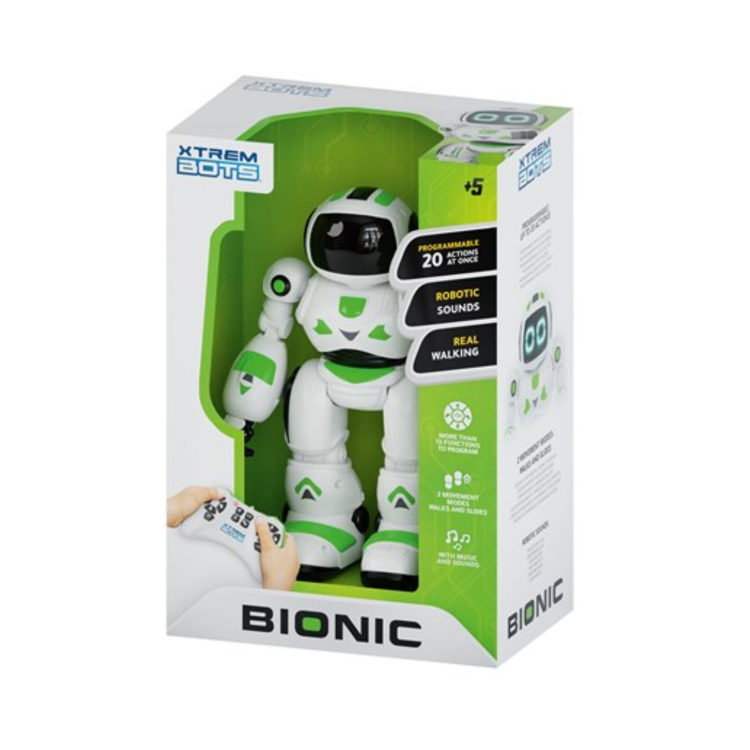 XTREM-BOTS remote control robot series-Little Agent BIONIC