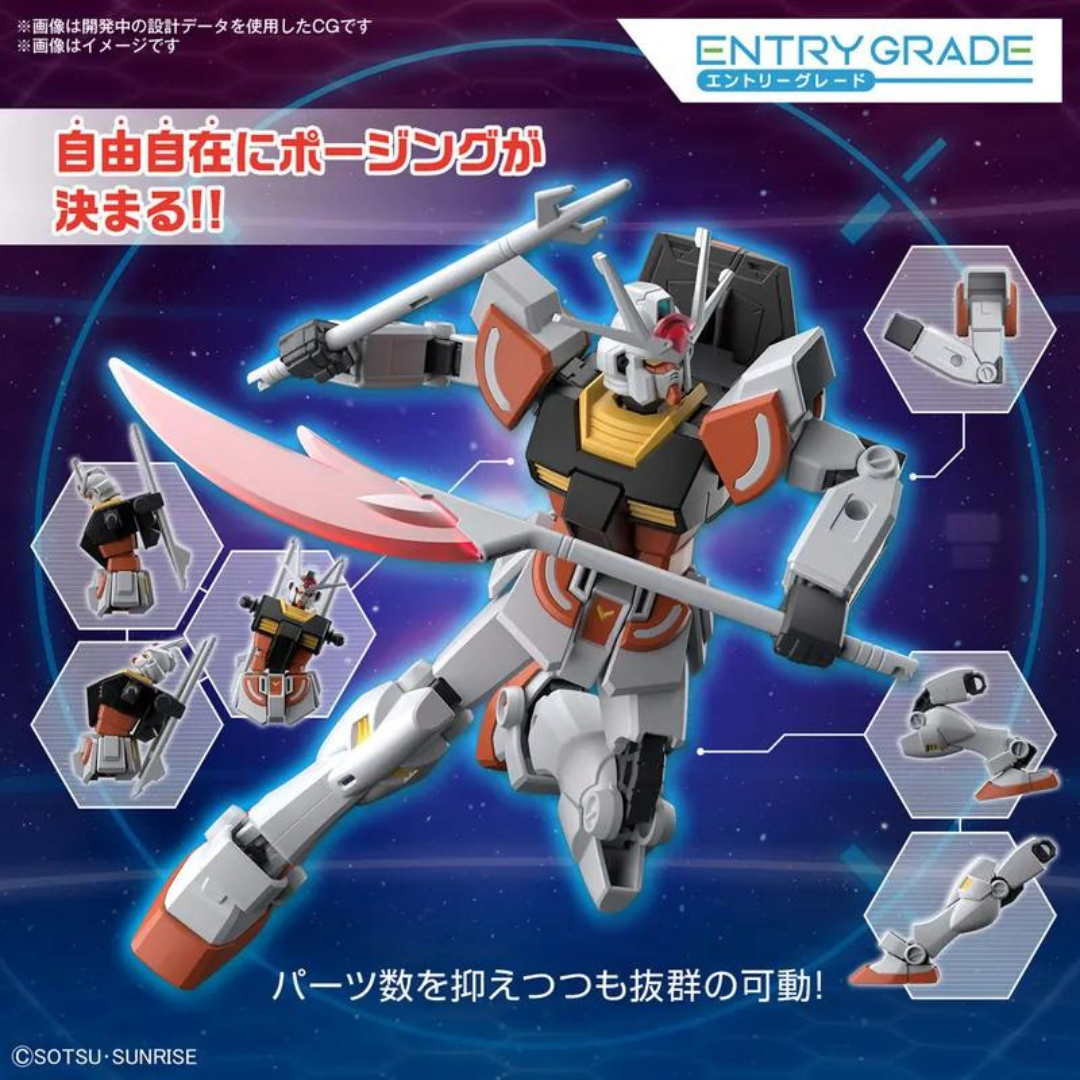 Bandai EG 1/144 Sun Gundam "Gundam Build Battle Metaverse"