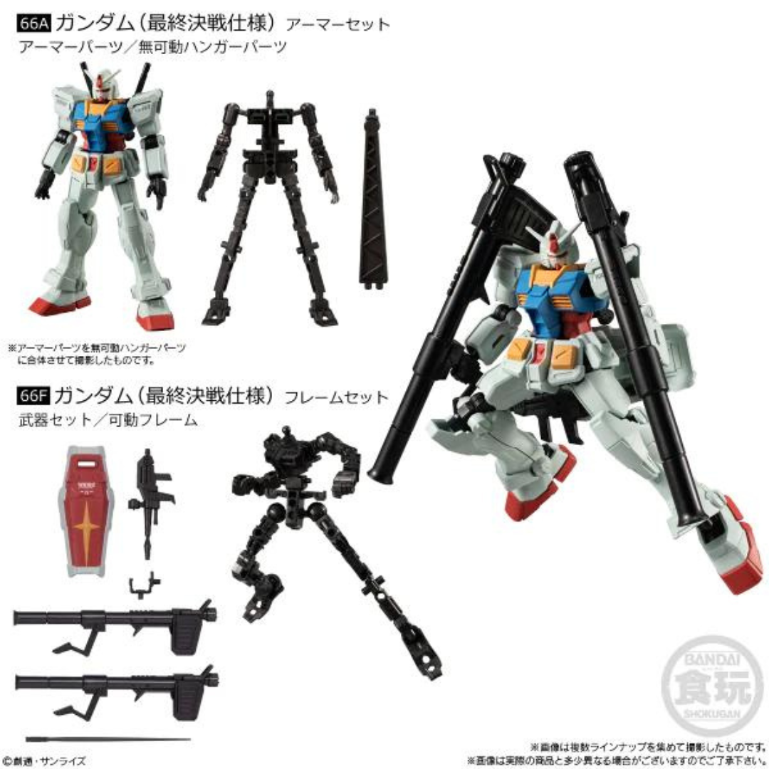 Bandai FA Gundam UC0079 Memorial Selection "Mobile Suit Gundam" (set of 8 models)