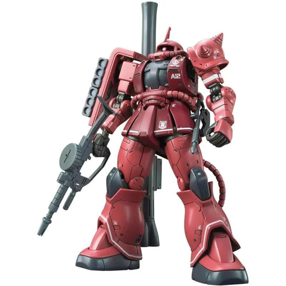 Bandai HG 1/144 Martha Aznable's exclusive Zaku II Self-protection Principality Red Comet Ver. "Mobile Suit Gundam THE ORIGIN"