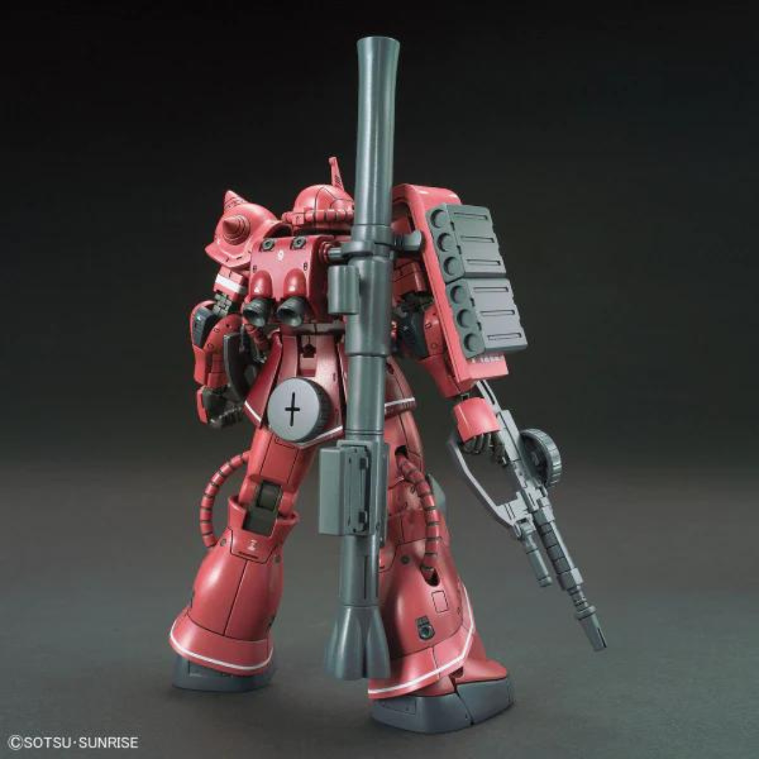 Bandai HG 1/144 Martha Aznable's exclusive Zaku II Self-protection Principality Red Comet Ver. "Mobile Suit Gundam THE ORIGIN"