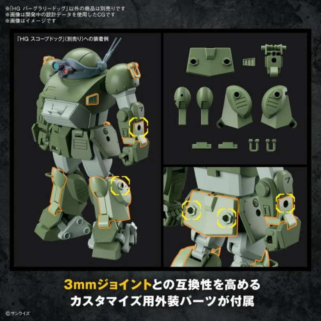 Bandai HG Bandai Dog "Armored Cavalry VOTOMS"