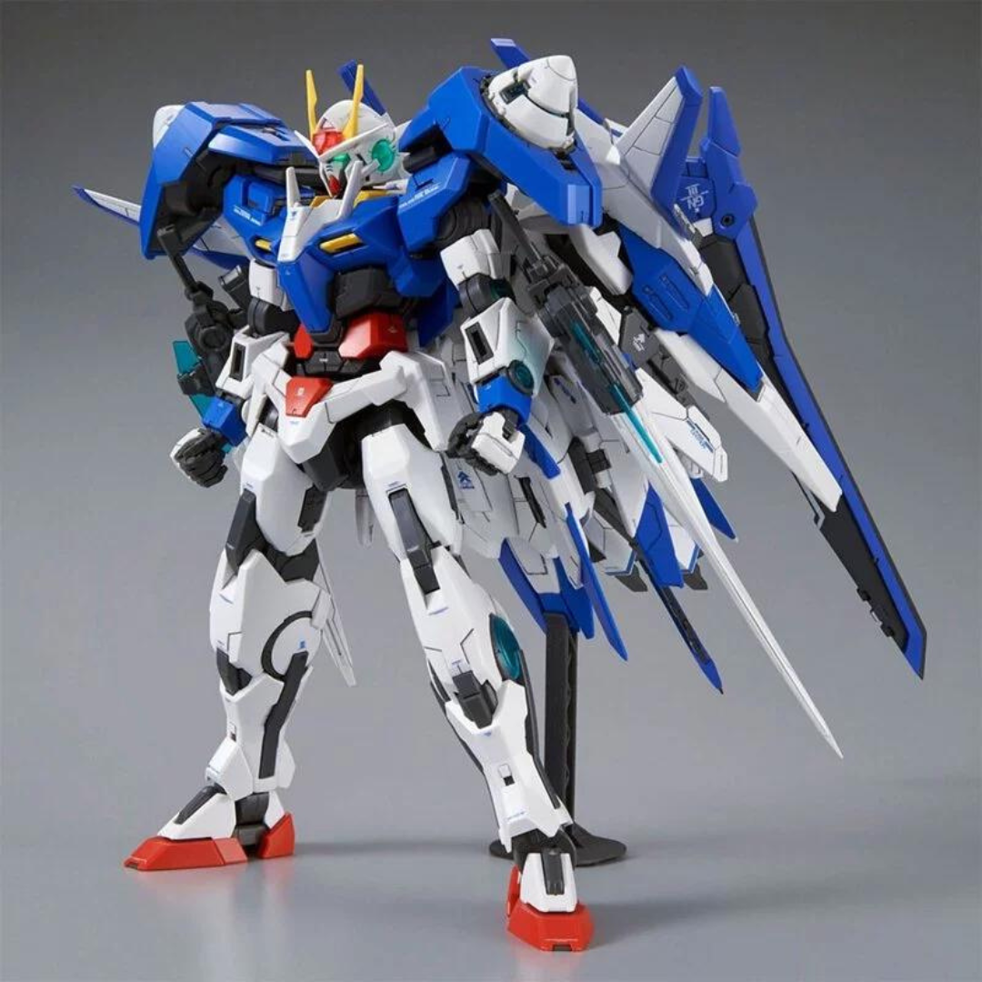 Bandai MG 1/100 Gundam 00 &amp; Slash Enhanced Fighter "Mobile Suit Gundam 00"