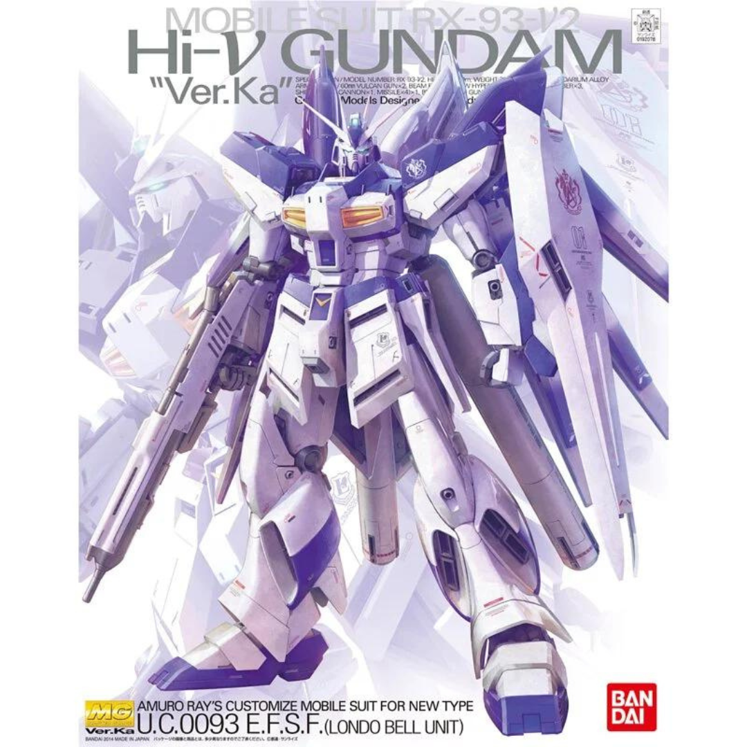 Bandai MG 1/100 Hi-Nu Gundam Ver.Ka "Mobile Suit Gundam: Martha's Counterattack"