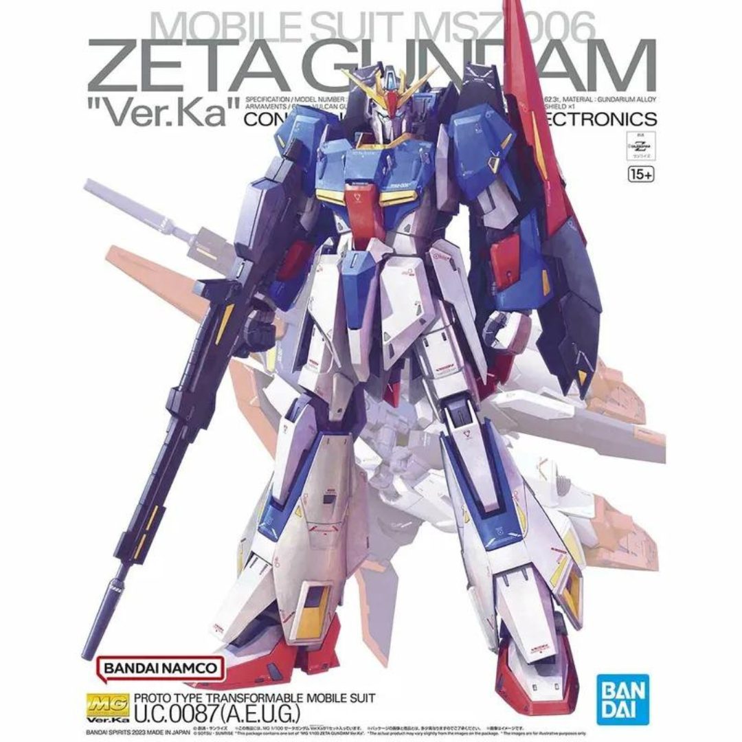 Bandai MG 1/100 ZETA高達 Ver. Ka《機動戰士Z高達》