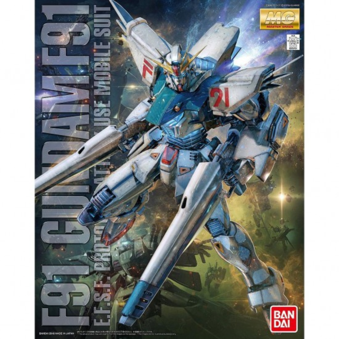 Bandai MG 1/100 高達 F91 Ver.2.0《機動戰士高達F91》