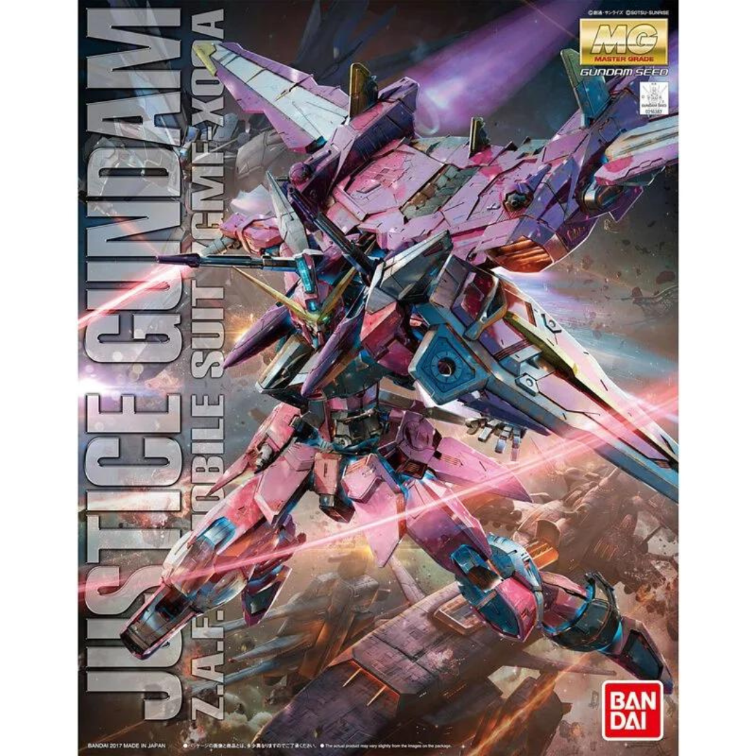 Bandai MG 1/100 Justice Gundam "Mobile Suit Gundam SEED"