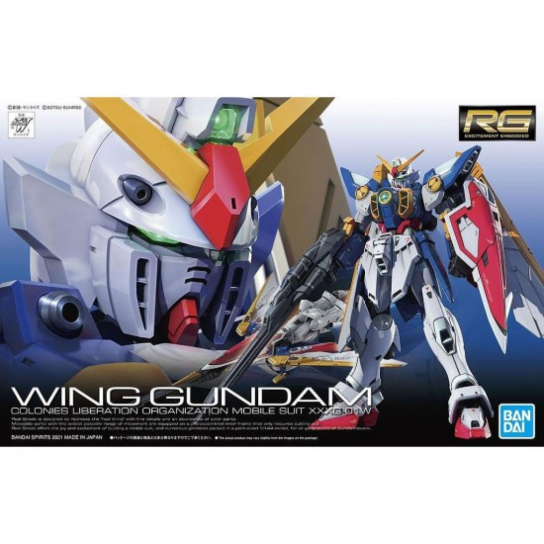 Bandai RG 1/144 Wing Gundam "New Mobile Suit Gundam W"