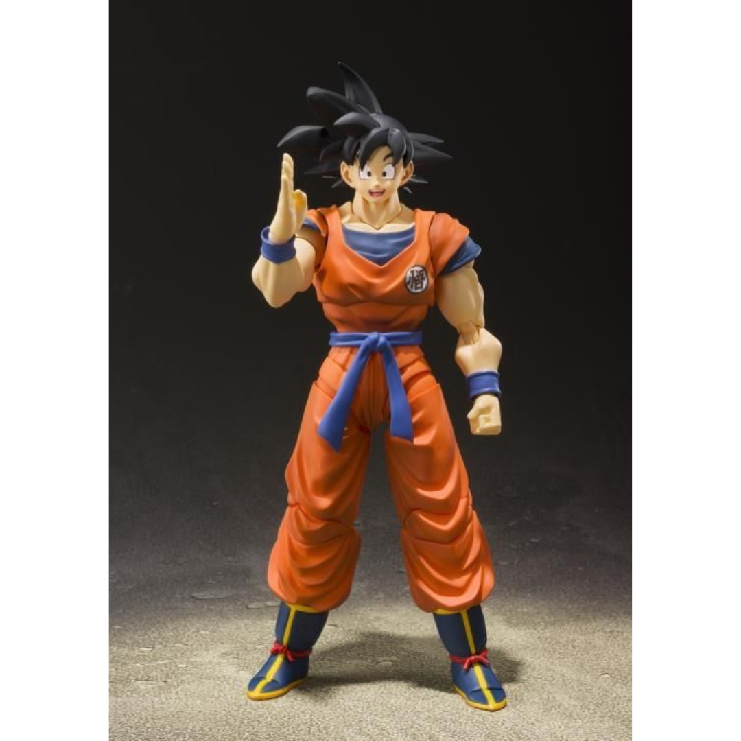 Bandai SHFiguarts Son Goku-Sayan on Earth-(Resold) "Dragon Ball Super"