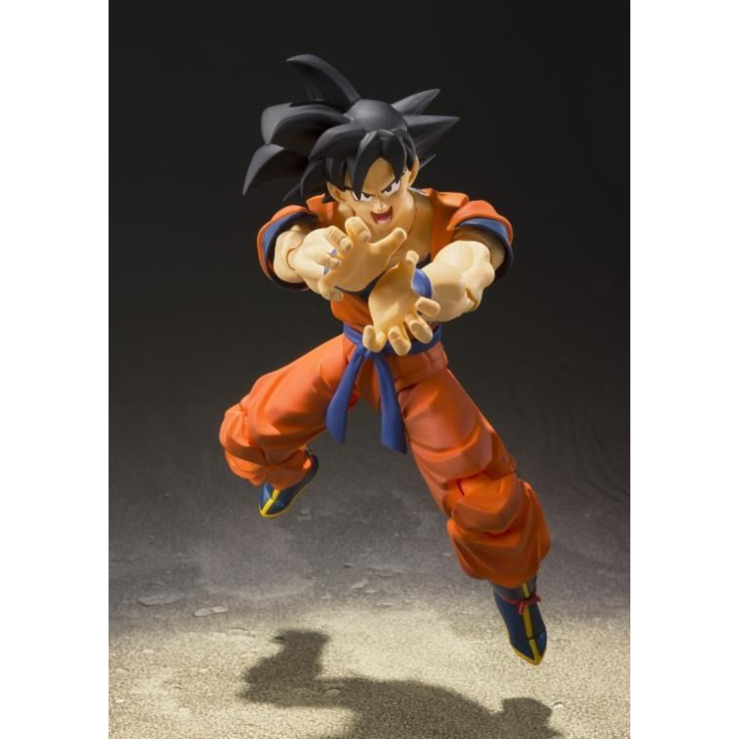 Bandai SHFiguarts Son Goku-Sayan on Earth-(Resold) "Dragon Ball Super"