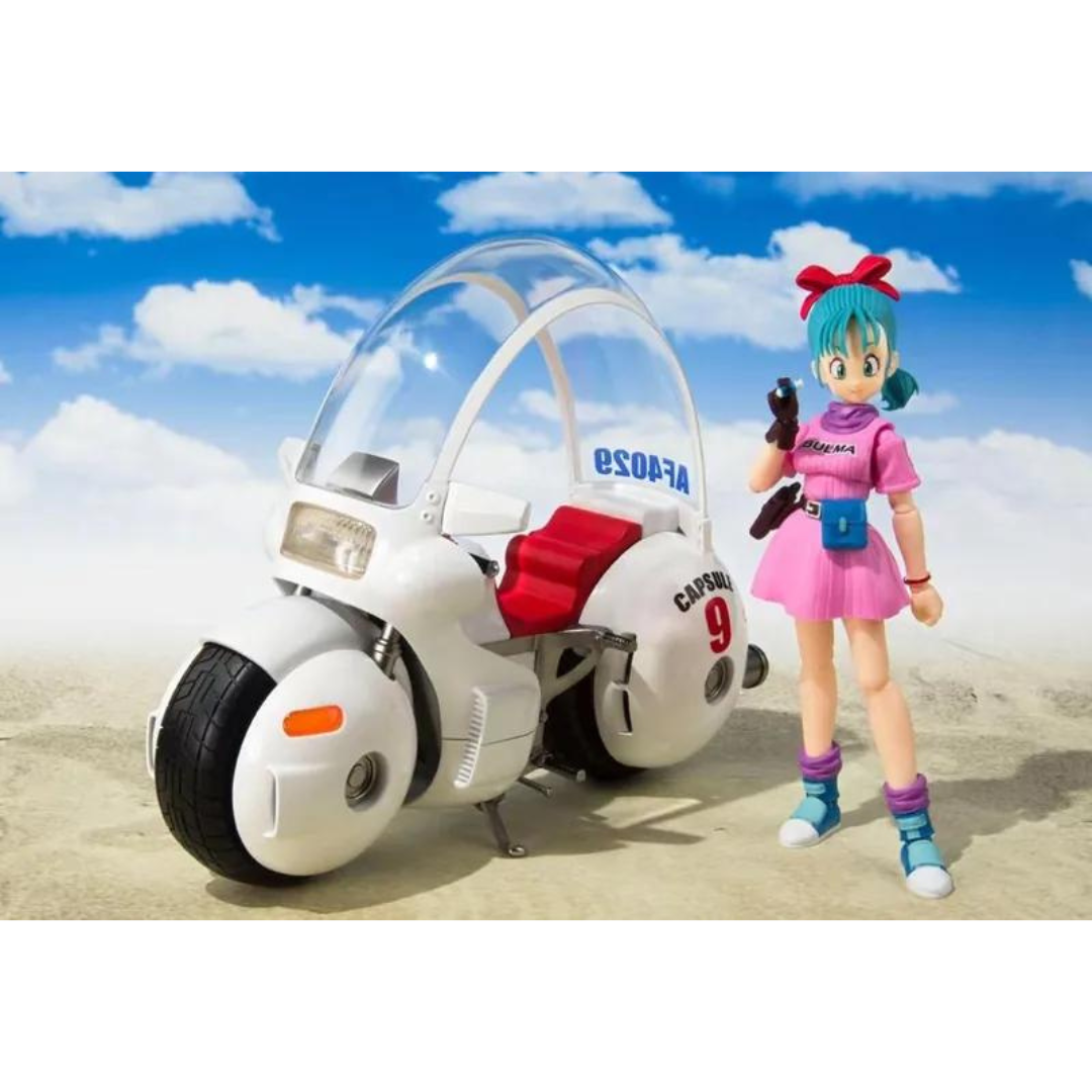 Bandai SHFiguarts "Dragon Ball Z" Zhuangzi Motorcycle (Capsule No. 9) (Resold)