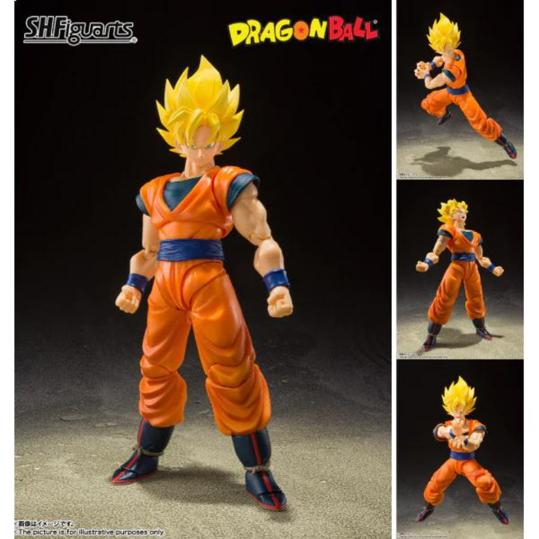 Bandai SHFiguarts "Dragon Ball Z" Super Sayan Goku (Resold)