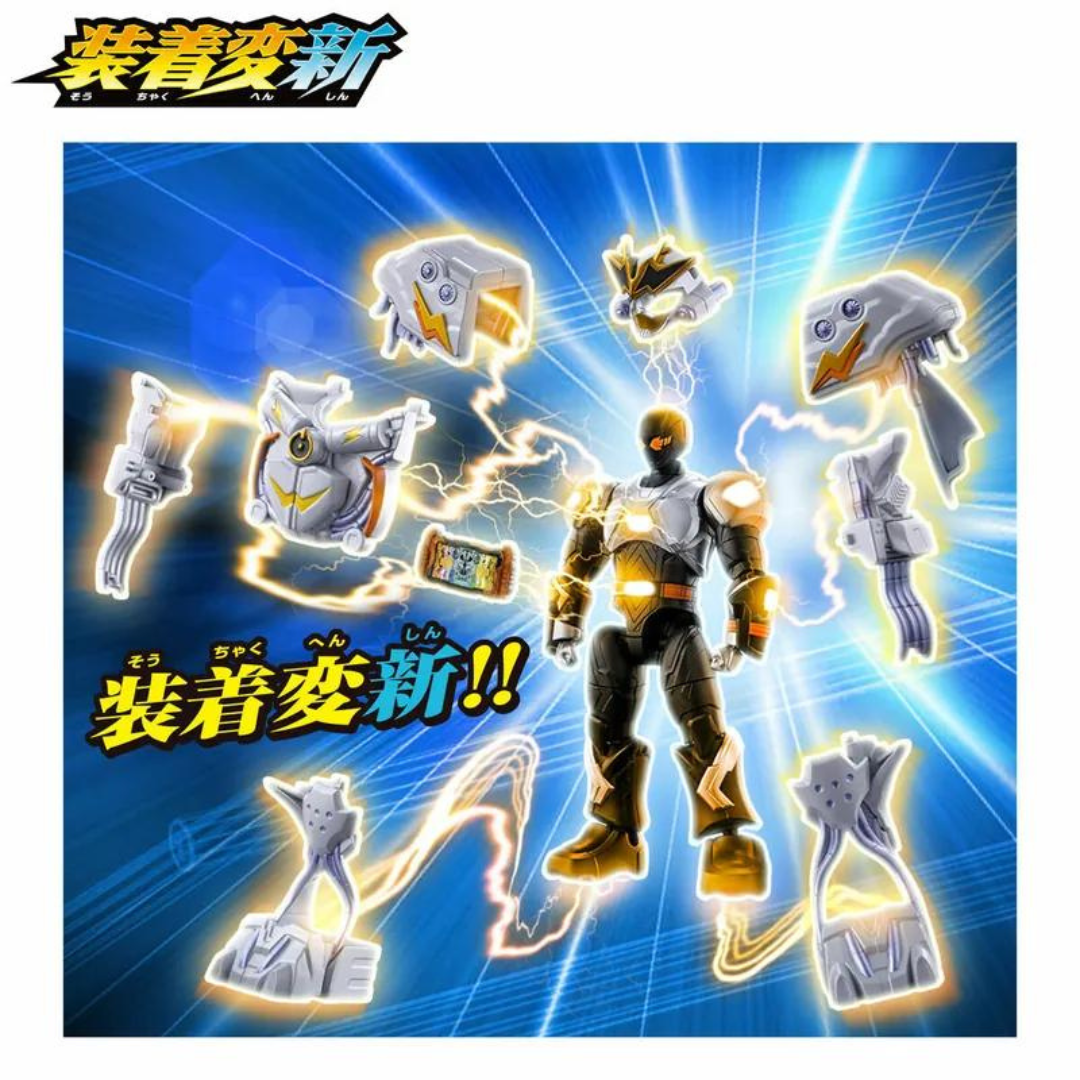 Bandai SCHF可動系列02 黃金機械戰士與閃電叢林 《幪面超人 Gotchard》